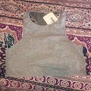 Free People Side Cross Racerback